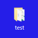 "test" folder